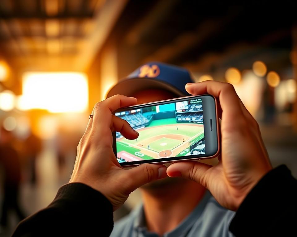Assistir beisebol de graça no celular