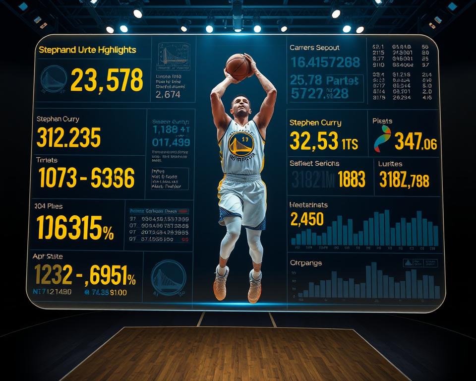 estatísticas de Stephen Curry