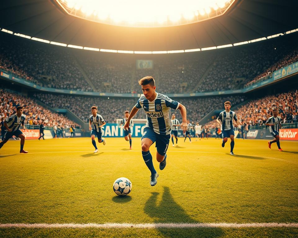 trajetória de Neymar no Santos FC