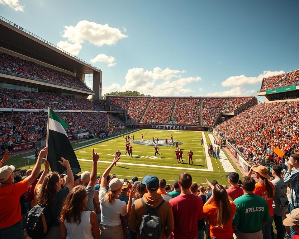 assistir futebol universitário