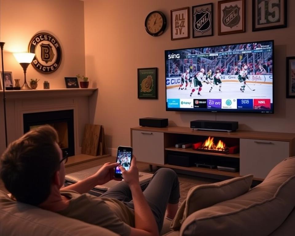Sling TV para assistir jogos da nhl online