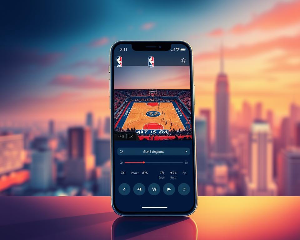 aplicativo para assistir jogos da NBA grátis ao vivo