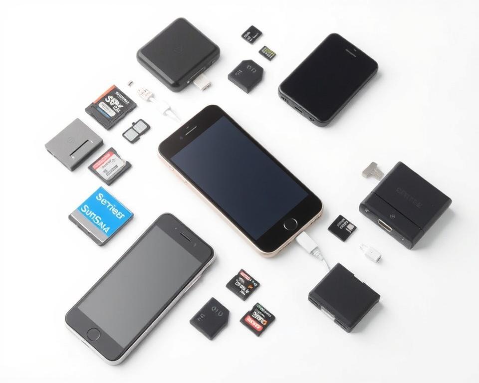 tipos de armazenamento do celular