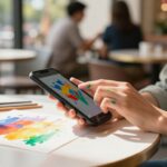 Aprenda a pintar com o celular e libere sua criatividade