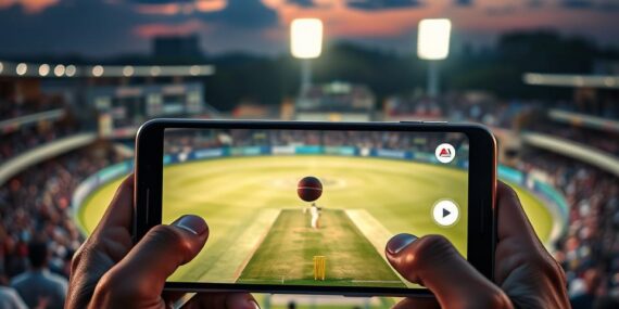 Assista jogos de Cricket no celular ao vivo e de graça