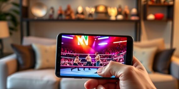 WWE Grátis no Celular: Assista Agora Sem Pagar