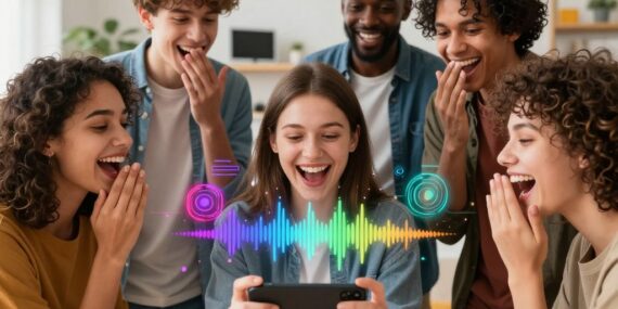 Transforme sua Voz com Apps Grátis de Diversão