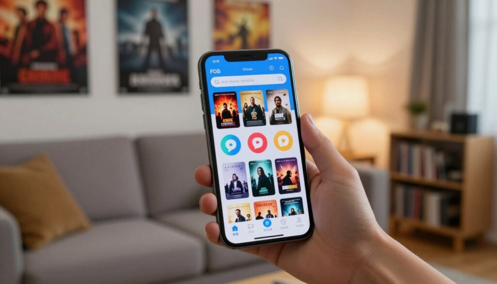 escolher aplicativo para filmes grátis