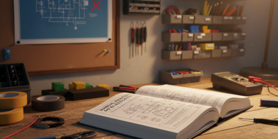 Manual Prático do Eletricista: Domine Reparos e Desenhos Técnicos