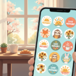 Melhores Apps Grátis de Figurinhas de Bom Dia