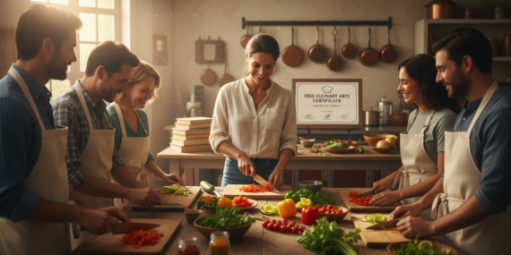 Aprenda a Cozinhar com Curso Certificado e Grátis