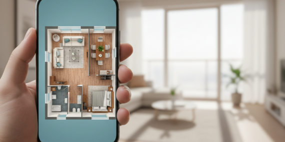 Crie grátis a planta 3D da sua casa no celular