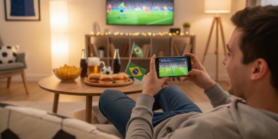 Assista a Copa do Mundo onde Estiver pelo Celular